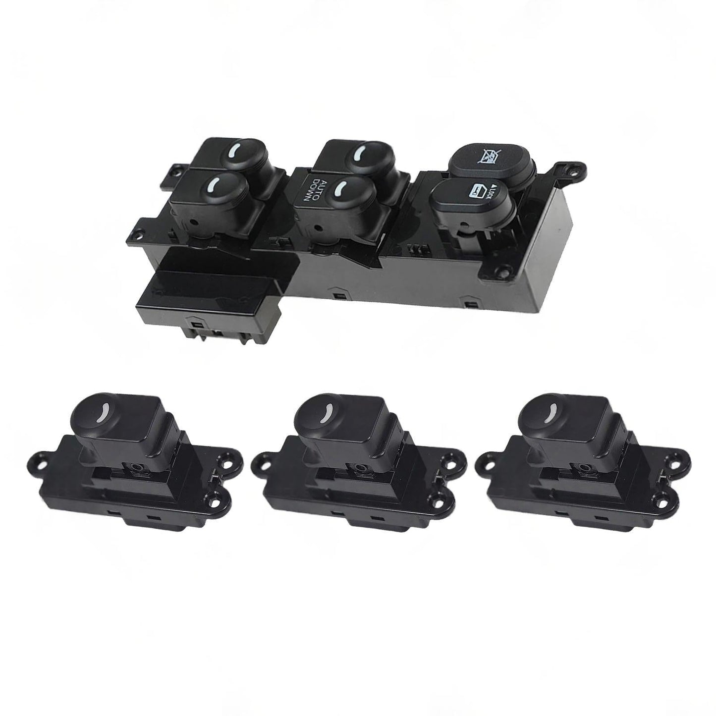 3x Master Power Window Switches Suitable For Hyundai i30 FD Hatchback / Wagon 2007-2012.