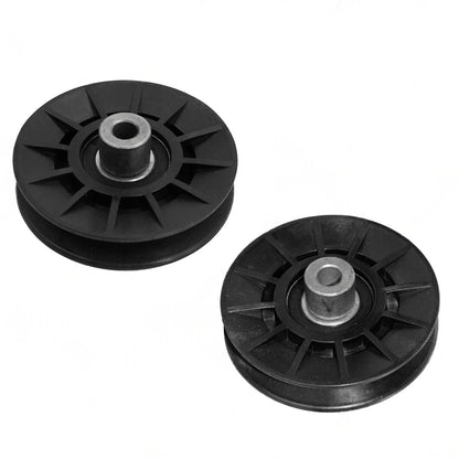 Belt with V-Idler Pulley & Flat Idler Pulley Suitable For Husqvarna LS / XLS / GTH / LGT Models.