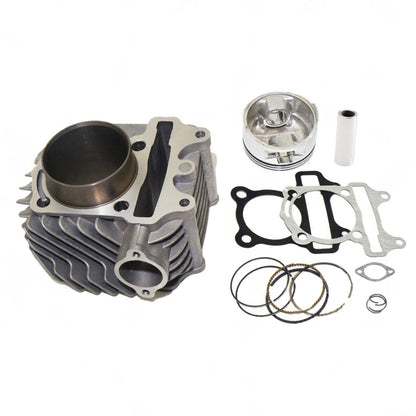 61mm Bore Cylinder Upgrade Kit with Piston & Gasket Suitable For GY6 172cc / 180cc Motor.