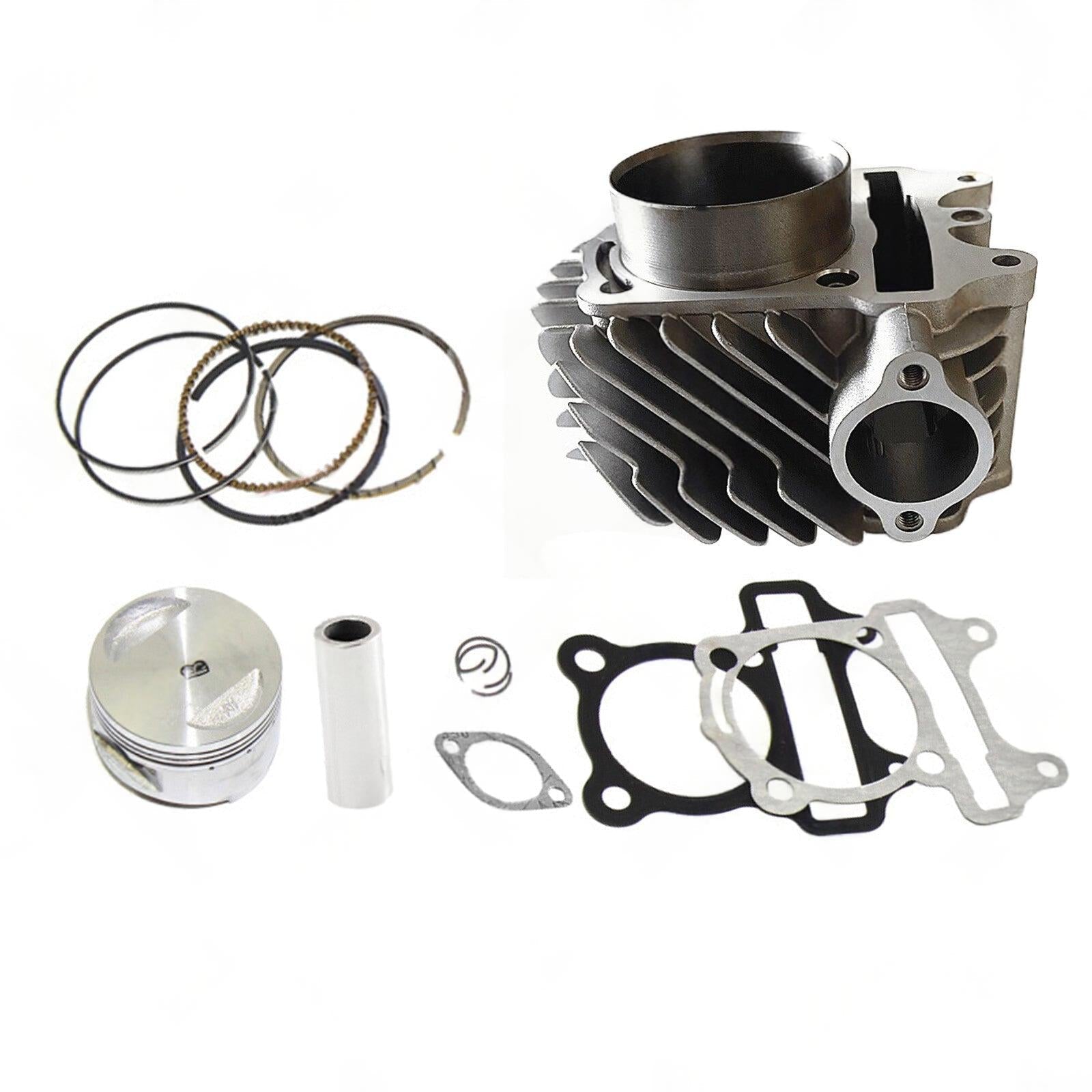 61mm Bore Cylinder Upgrade Kit with Piston & Gasket Suitable For GY6 172cc / 180cc Motor.