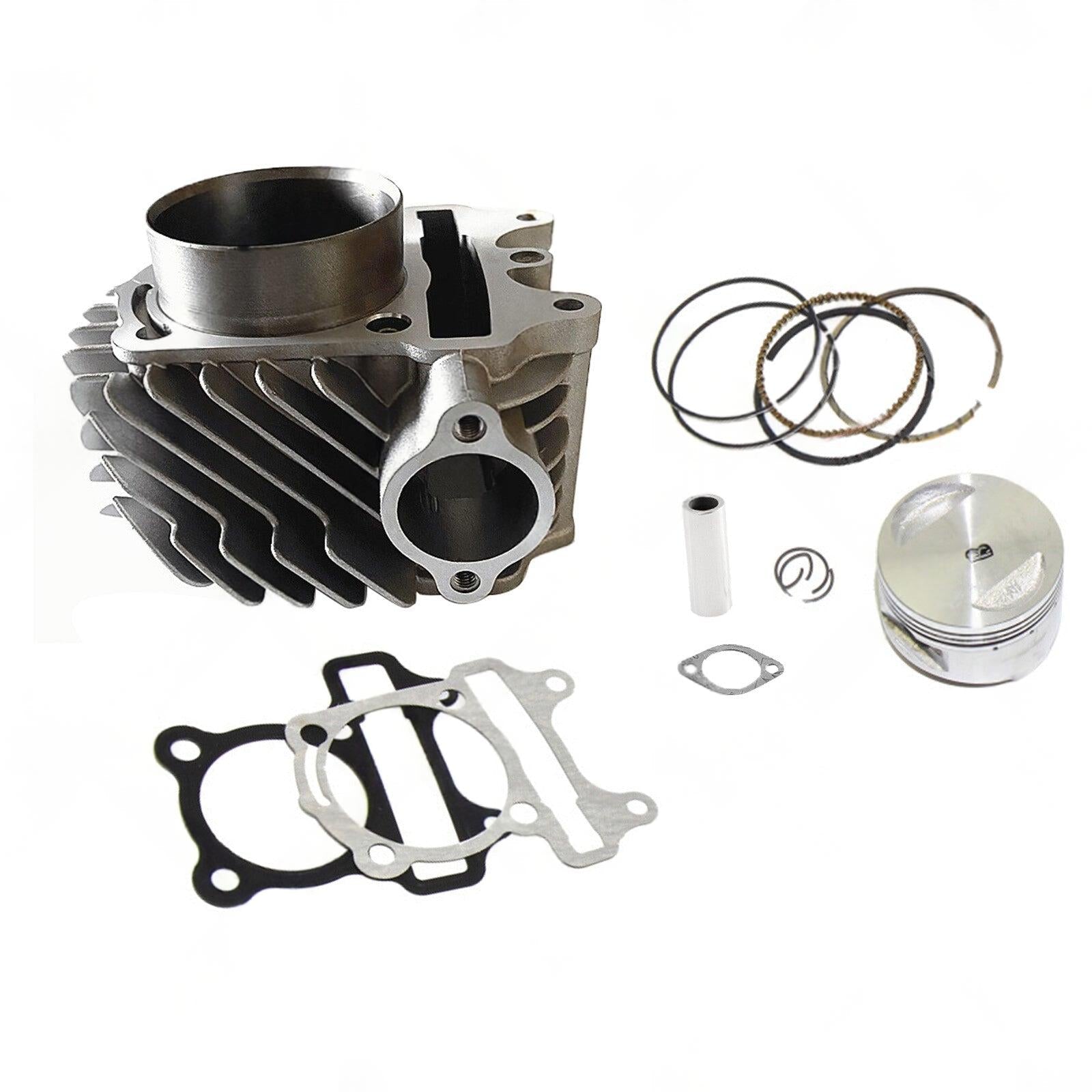 61mm Bore Cylinder Upgrade Kit with Piston & Gasket Suitable For GY6 172cc / 180cc Motor.