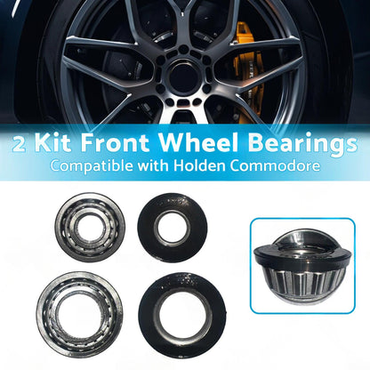 2 Kit Front Wheel Bearings Suitable for Holden HQ-WB Commodore VB VC VH VK VL VN.