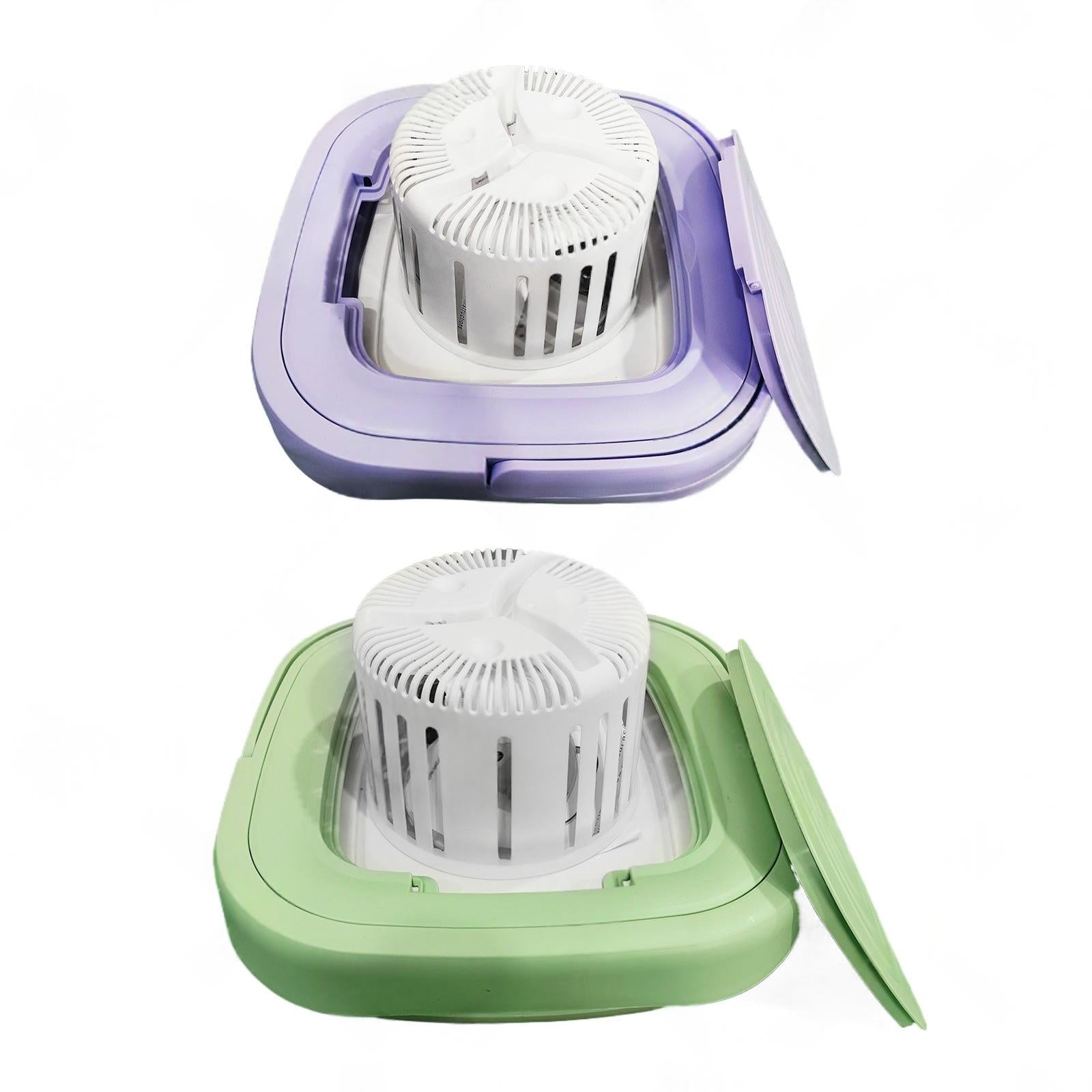 8L Foldable Portable Washing Machine with 3 Modes Deep Cleaning Automatic Washer 240V.