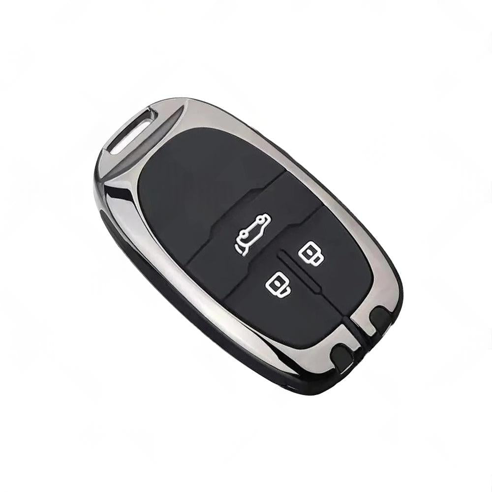 Zinc Alloy Remote Key Fob Case Cover Shell Suitable For LDV D90 3-Button Key Fob.