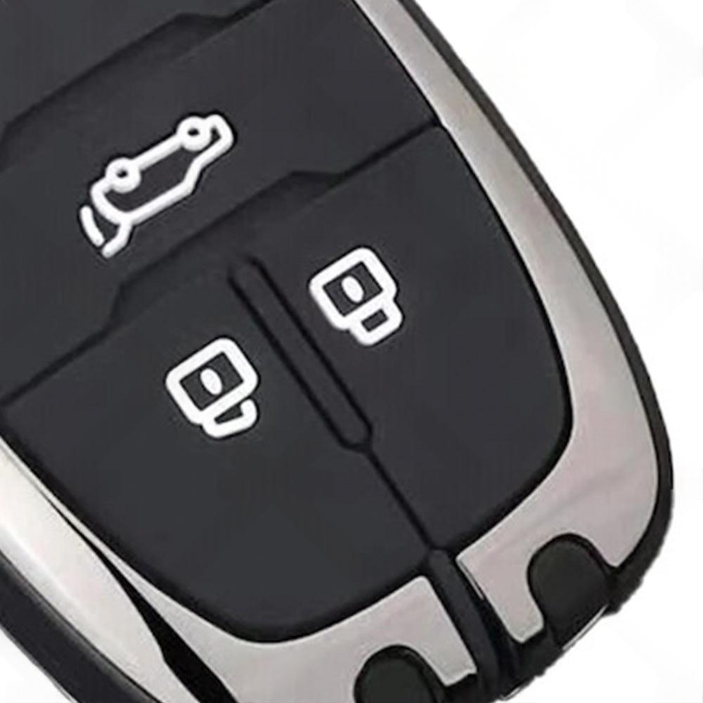 Zinc Alloy Remote Key Fob Case Cover Shell Suitable For LDV D90 3-Button Key Fob.