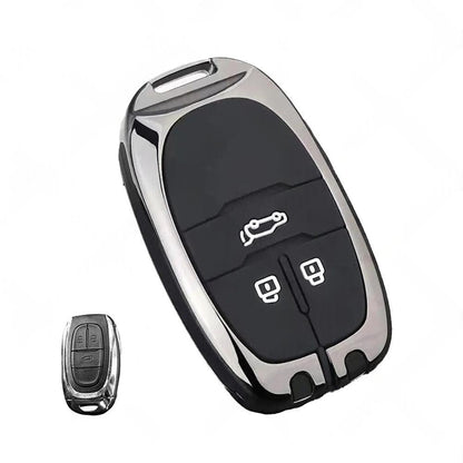 Zinc Alloy Remote Key Fob Case Cover Shell Suitable For LDV D90 3-Button Key Fob.