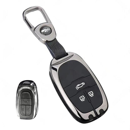 Zinc Alloy Remote Key Fob Case Cover Shell Suitable For LDV D90 3-Button Key Fob.