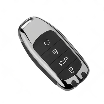 Zinc Alloy Remote Key Fob Case Cover Shell Black Suitable For Chery Omoda 5.