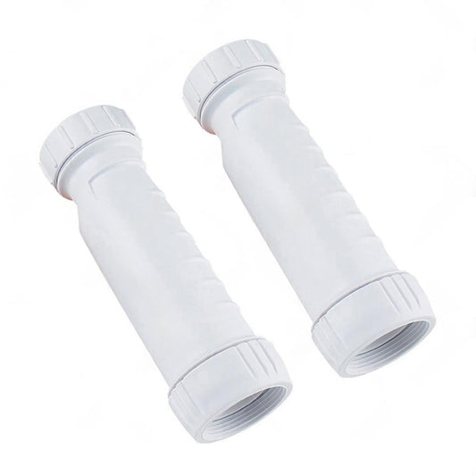 2x Waterless Self-Sealing Waste Valve Inline Trap Suitable For Bath / Basin / Caravan / RV.