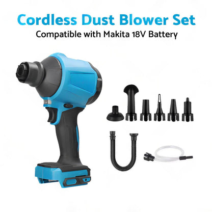 For Makita 18V Battery Cordless Air Duster Dust Blower Inflator Vacuum Cleaner.
