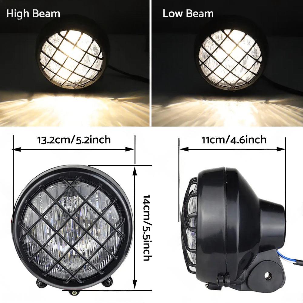 Motorcycle Headlight Suitable For Yamaha Banshee 87-06 Warrior 350 Dirt Bike ATV.