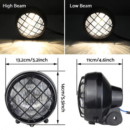 Motorcycle Headlight Suitable For Yamaha Banshee 87-06 Warrior 350 Dirt Bike ATV.