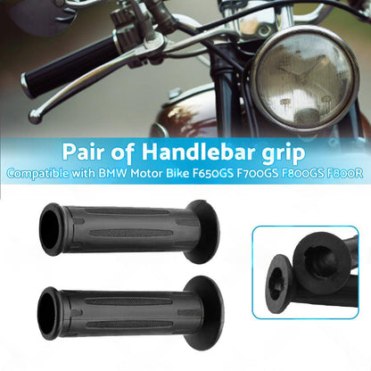 Pair Handlebar Grip Suitable for BMW F650GS F700GS F800GS F800R Without Heating.