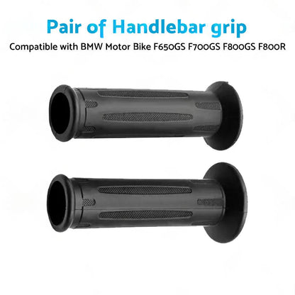 Pair Handlebar Grip Suitable for BMW F650GS F700GS F800GS F800R Without Heating.