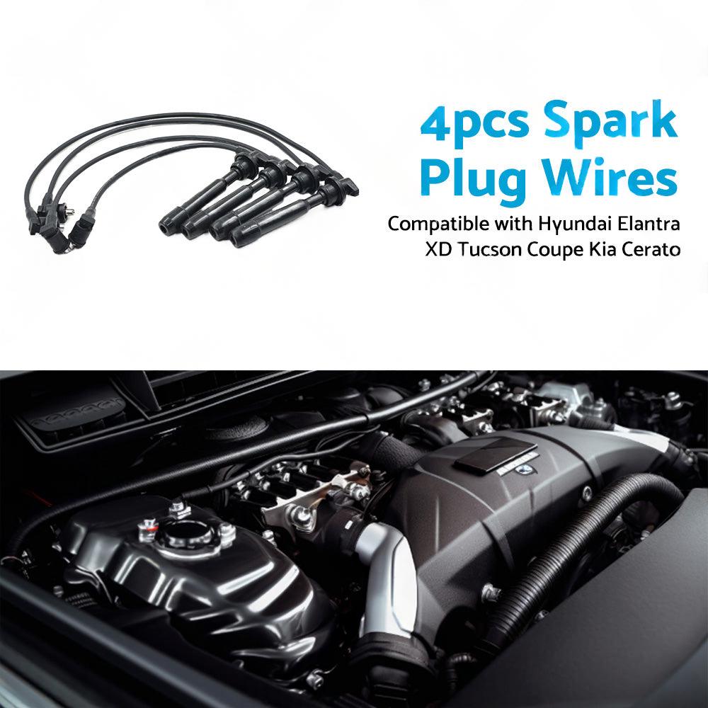 Spark Plug Wire Ignition Lead Suitable for Hyundai Elantra Tucson Coupe Cerato.