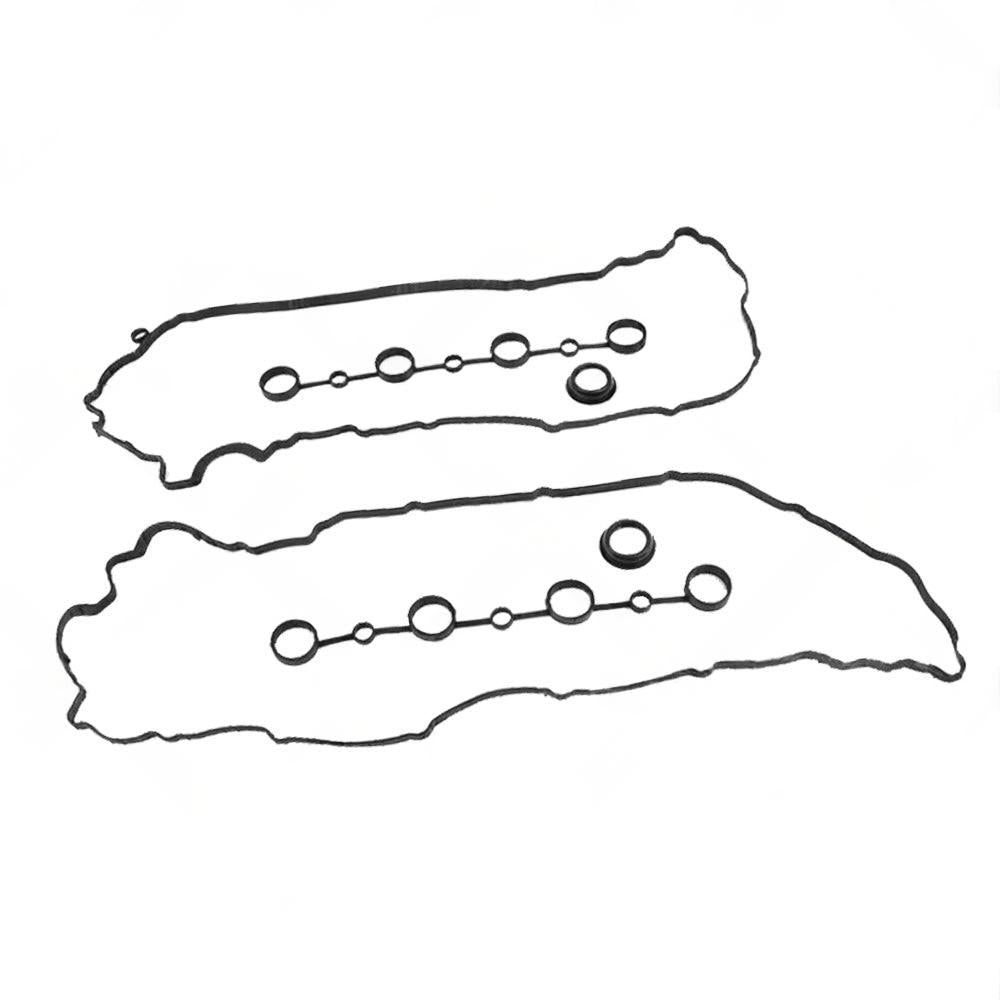 Left Right Valve Cover Gasket Spark Plug Seals Cam Gasket Suitable for Cayenne.