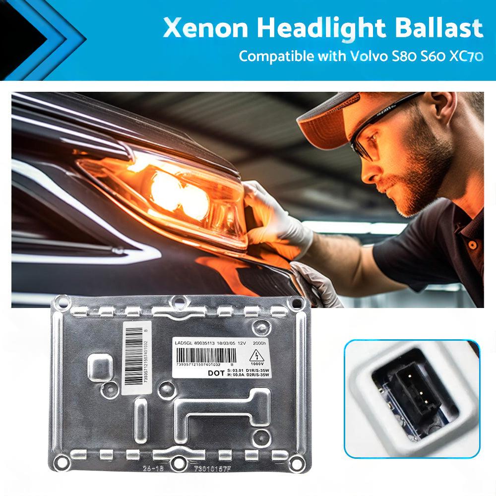 Xenon Headlight Ballast Module D1S 89035113 Suitable For Volvo S60 S80 XC70.