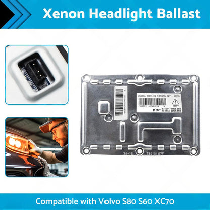 Xenon Headlight Ballast Module D1S 89035113 Suitable For Volvo S60 S80 XC70.