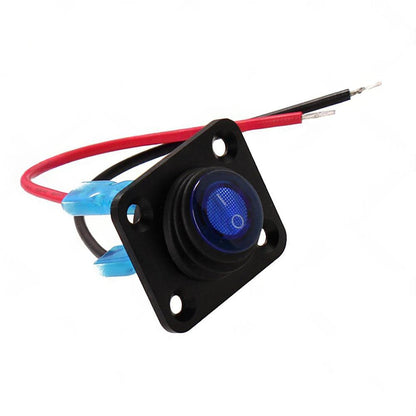For Boat Caravan Truck Marine 12V 1 Gang Toggle Rocker Switch Panel ON OFF.