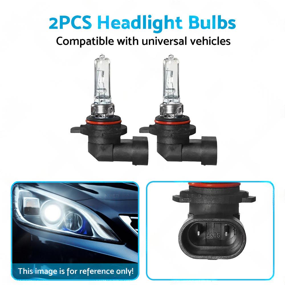 2PCS 9012 HIR2 PX22D Standard Headlight Bulb High Beam Kit Globes Headlamp.
