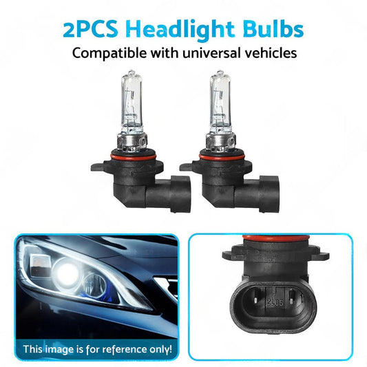 2PCS 9012 HIR2 PX22D Standard Headlight Bulb High Beam Kit Globes Headlamp.