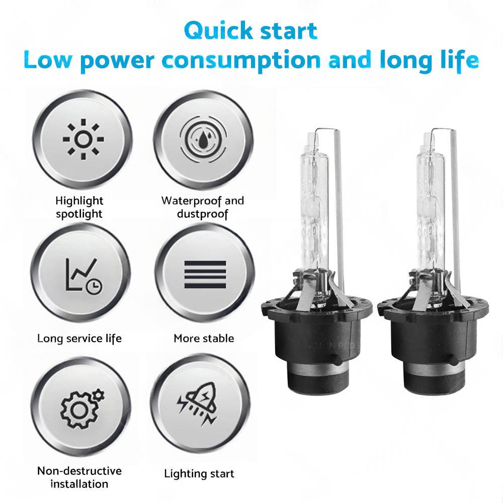 6000K D4S D4R  Headlight Bulbs Suitable For Lexus Honda Mazda Toyota 35W.