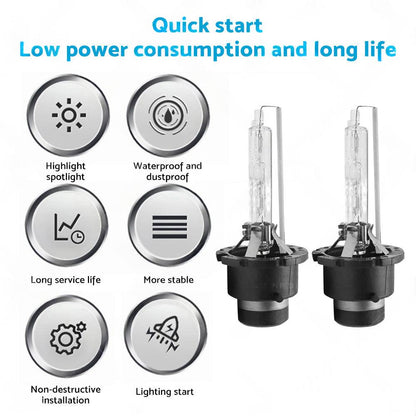 6000K D4S D4R  Headlight Bulbs Suitable For Lexus Honda Mazda Toyota 35W.