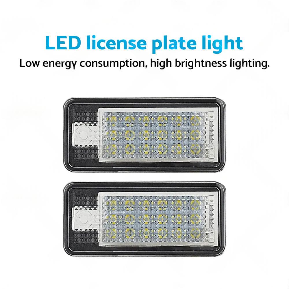 Suitable For Audi A3 A4 S4 B6 B7 LED License Number Plate Light Error Free Units.