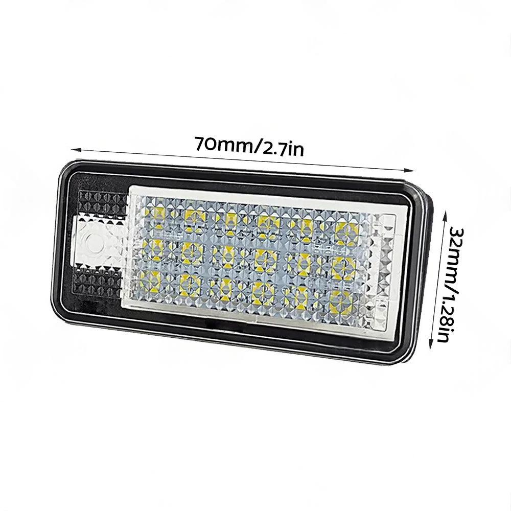 Suitable For Audi A3 A4 S4 B6 B7 LED License Number Plate Light Error Free Units.