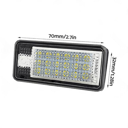 Suitable For Audi A3 A4 S4 B6 B7 LED License Number Plate Light Error Free Units.