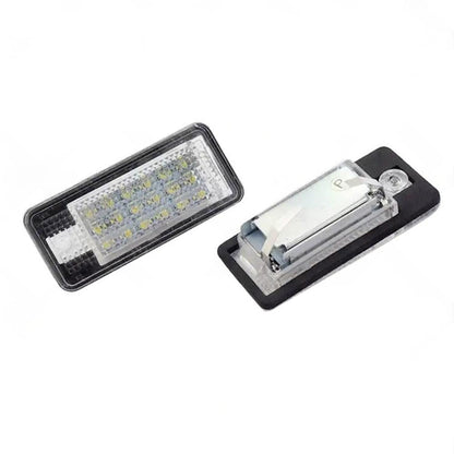 Suitable For Audi A3 A4 S4 B6 B7 LED License Number Plate Light Error Free Units.