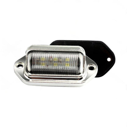 6 LED License Number Plate Light Lamps Suitable for Truck SUV Trailer Lorry.