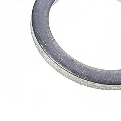 50PCS Car Engine Oil Crush Washers Drain Plug Gaskets ID 14mm , OD 22mm Aluminum.