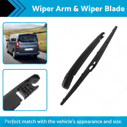 Rear Door Windscreen Wiper Arm Blade Set Suitable For Hyundai iload iMax 07-20.