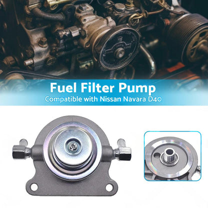 Diesel Fuel Filter Primer Pump 10mm Suitable For Nissan Navara D40 2. 5L 2006-on.
