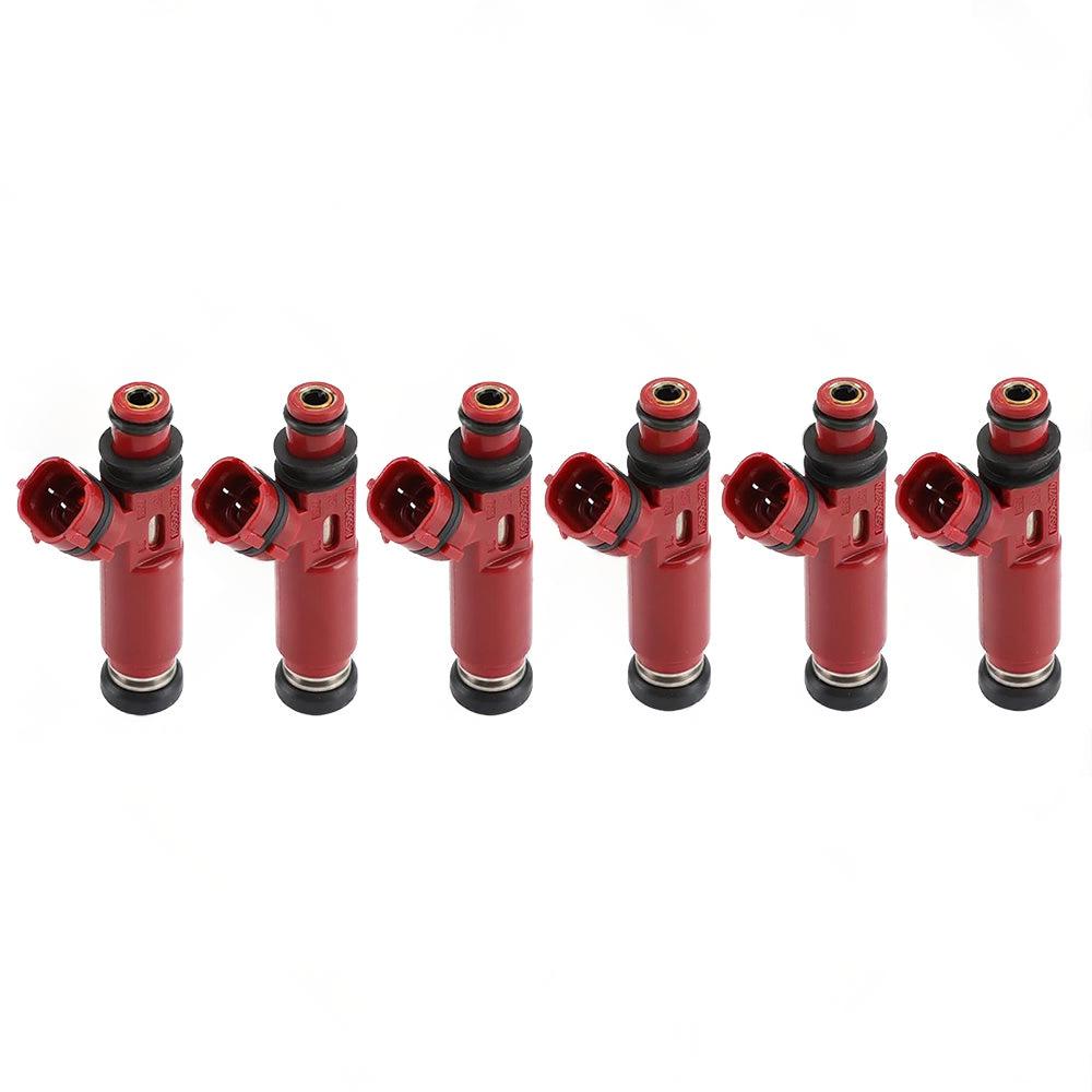 6PCS Fuel Injectors Suitable For Mitsubishi Pajero NM 6G74 3. 5 V6 00-04 MD357267.