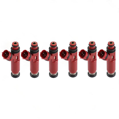 6PCS Fuel Injectors Suitable For Mitsubishi Pajero NM 6G74 3. 5 V6 00-04 MD357267.