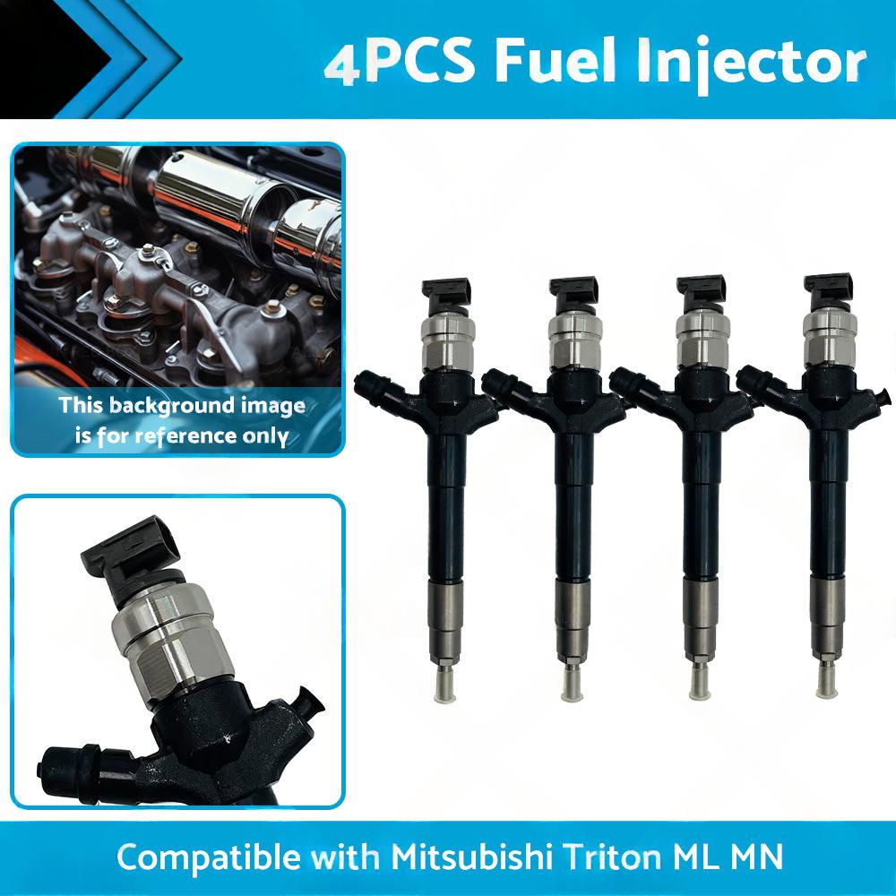 4PCS 095000-9560 Fuel injector Suitable for Mitsubishi Triton Challenger 08-15.