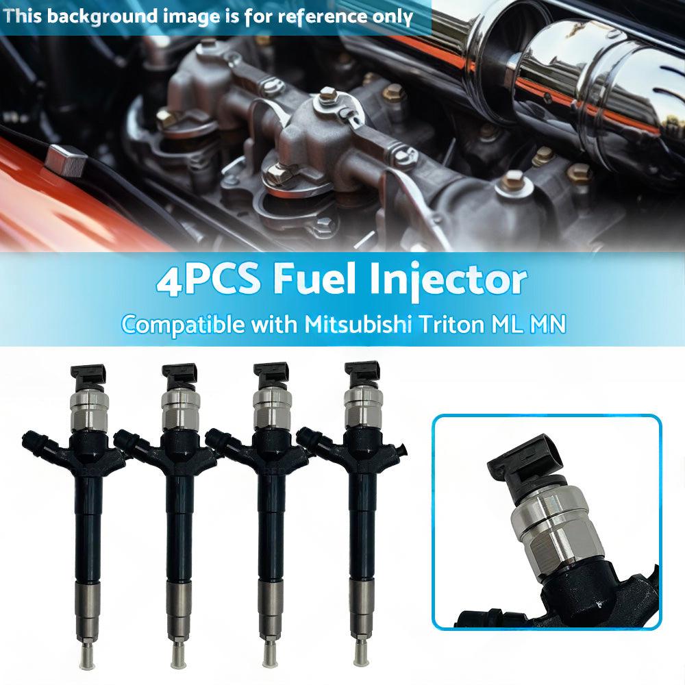 4PCS 095000-9560 Fuel injector Suitable for Mitsubishi Triton Challenger 08-15.