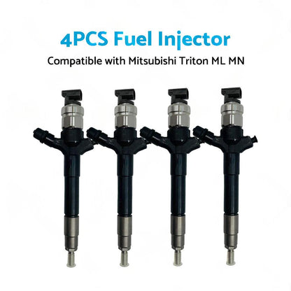 4PCS 095000-9560 Fuel injector Suitable for Mitsubishi Triton Challenger 08-15.