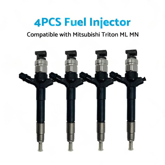 4PCS 095000-9560 Fuel injector Suitable for Mitsubishi Triton Challenger 08-15.