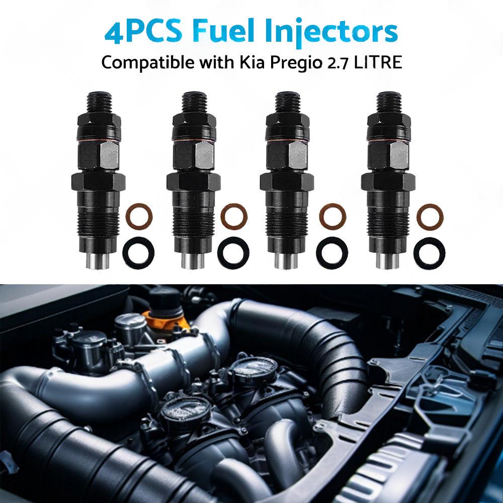 4PCS Diesel Fuel Injectors Suitable For Kia Pregio 2. 7L 105078-0140.