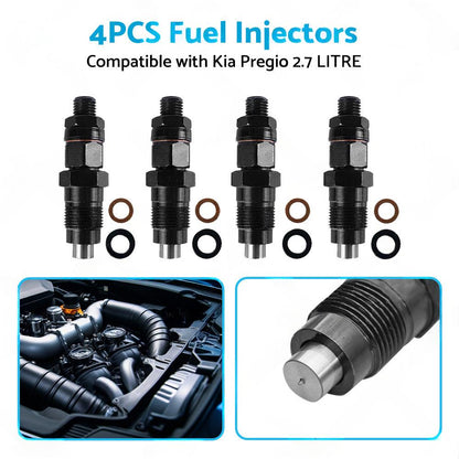 4PCS Diesel Fuel Injectors Suitable For Kia Pregio 2. 7L 105078-0140.