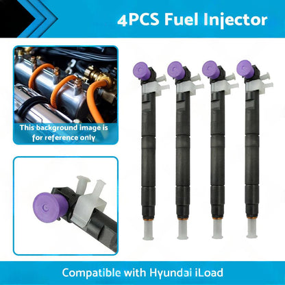 4PCS Diesel Fuel Injector Suitable for Hyundai iLoad 28236381.