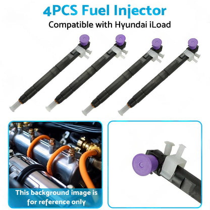 4PCS Diesel Fuel Injector Suitable for Hyundai iLoad 28236381.