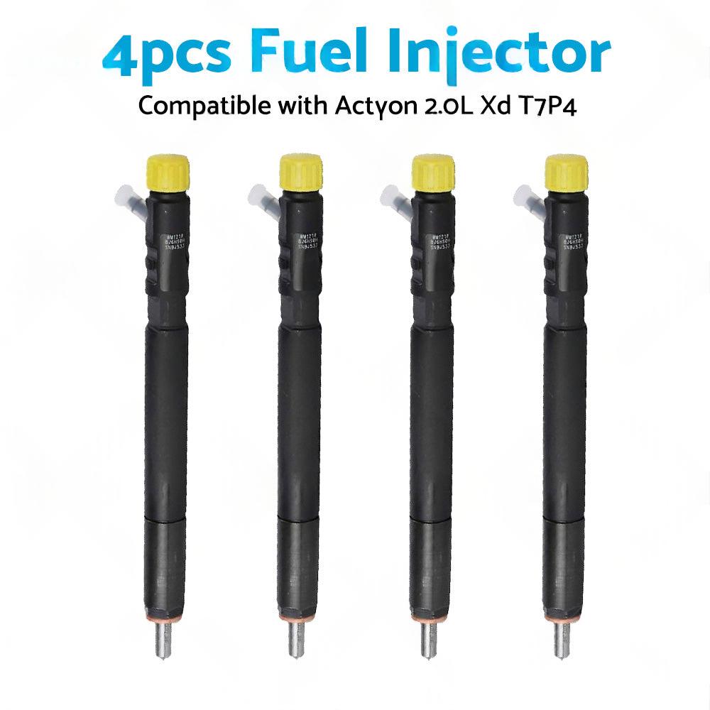 4PCS Fuel Injector EJBR04501D A6640170121 Suitable For Actyon 200 Sports 2. 0 Xdi.