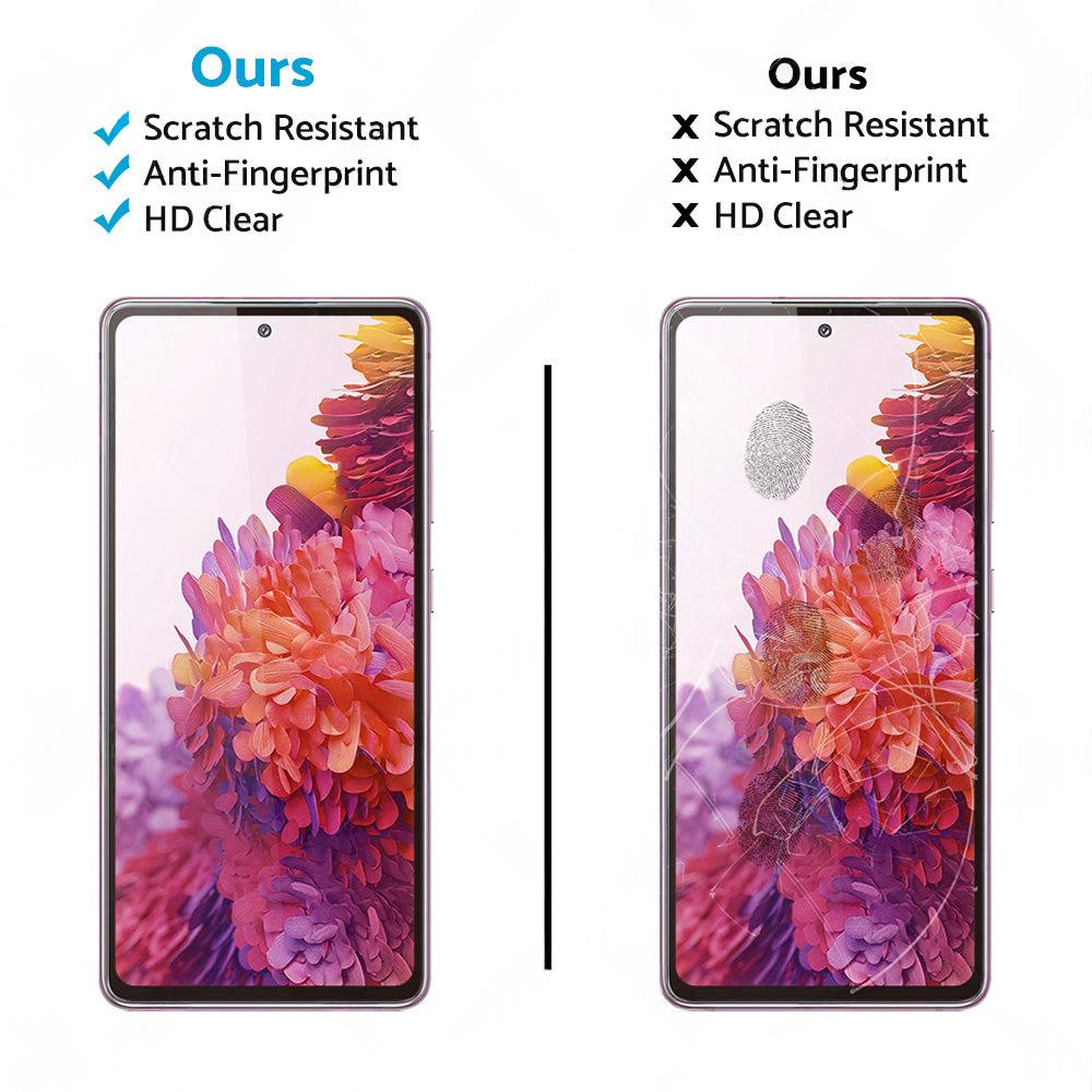 9H Tempered Glass Screen Protector Full Cover Suitable For Samsung Galaxy S20 FE.