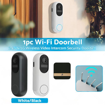 1080P WIFI Doorbell 2. 4G  and  5G Wireless Video Intercom Security Door Camera.