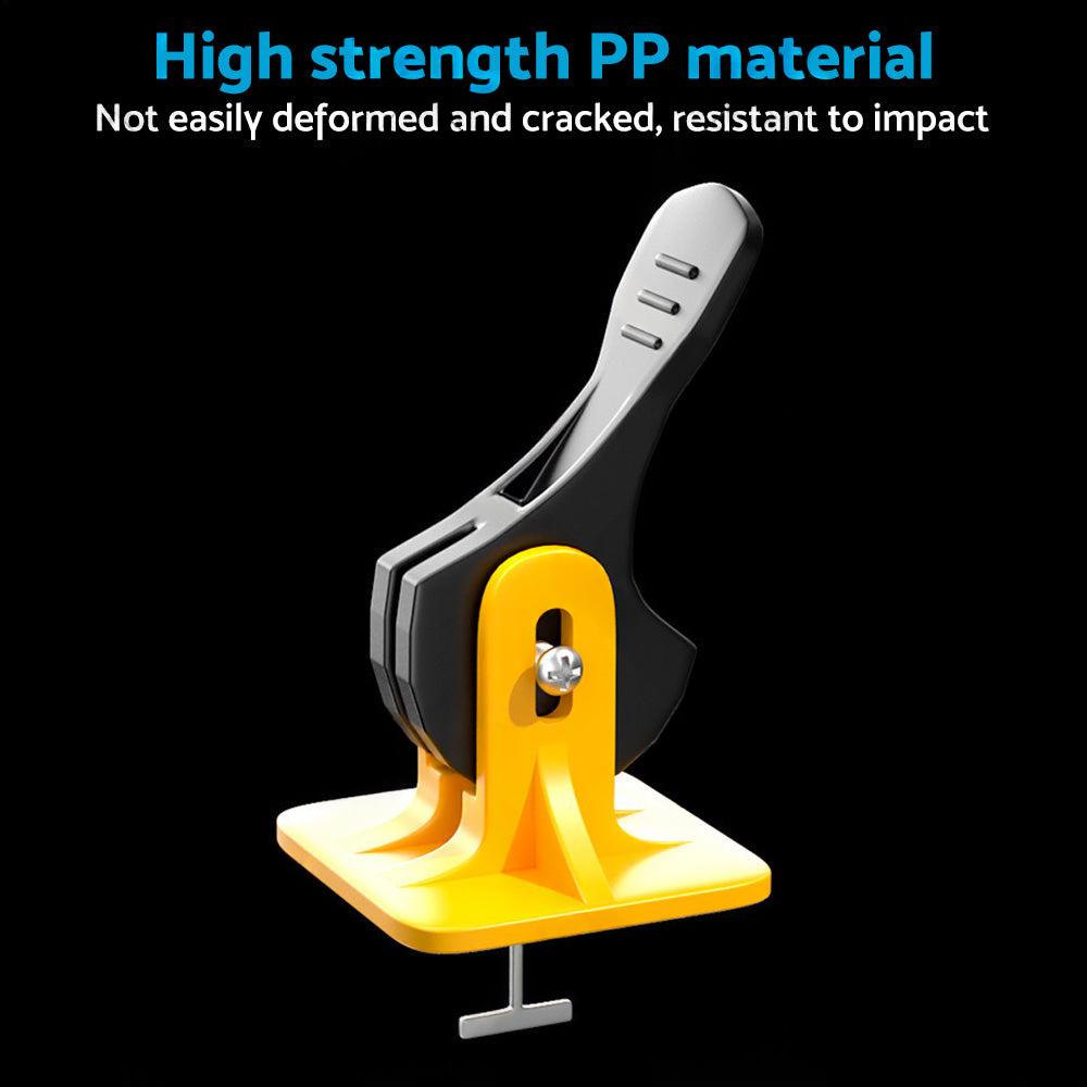 50PCS Tile Levelling Spacer Tiling Tool Leveling System Clips Floor Wall Wrench.