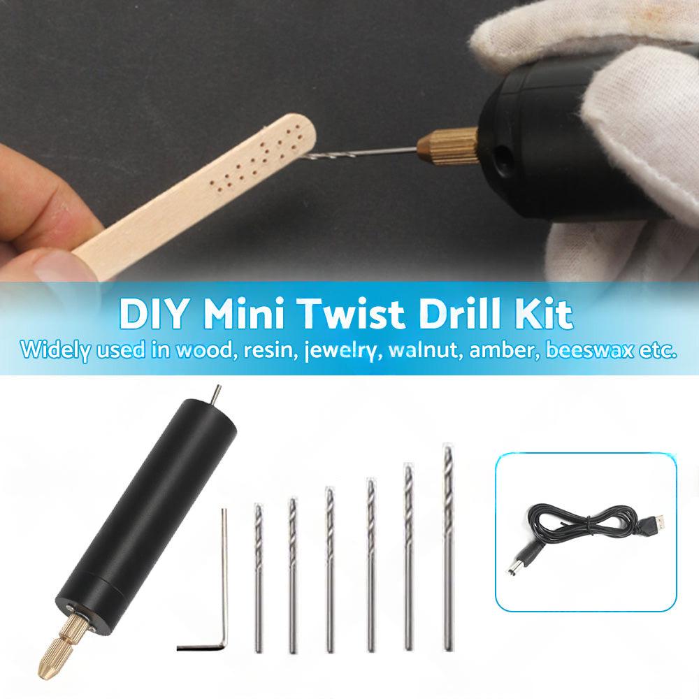 Mini Electric Hand Drill USB Hole Punch DIY Small Jewelry Portable Grinding Tool.